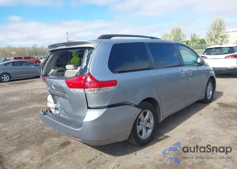 2013 Toyota Sienna Le V6 8 Passenger from USA, damaged, VIN 5TDKK3DC5DS353927